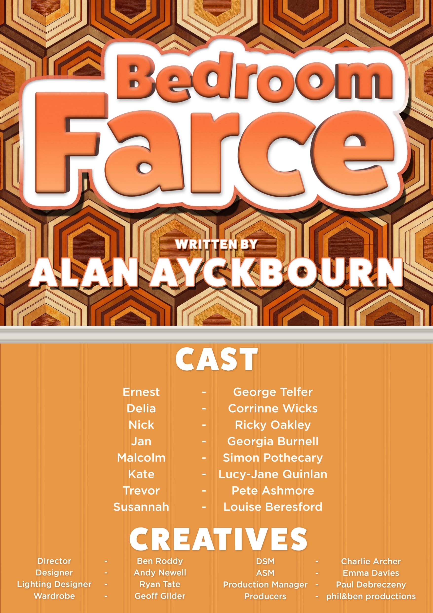 Bedroom Farce Cast