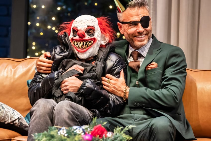 A production image from 'Murder at Midnight.'