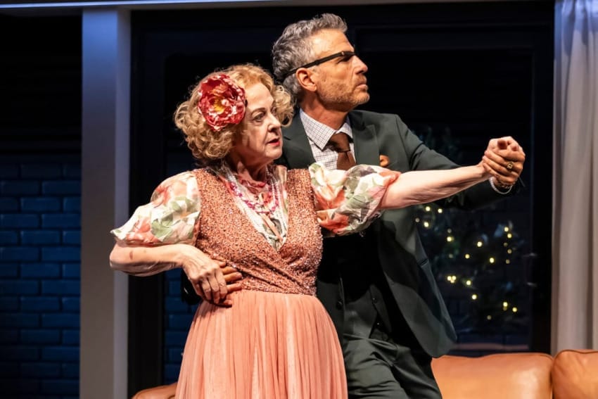 A production image from 'Murder at Midnight.'